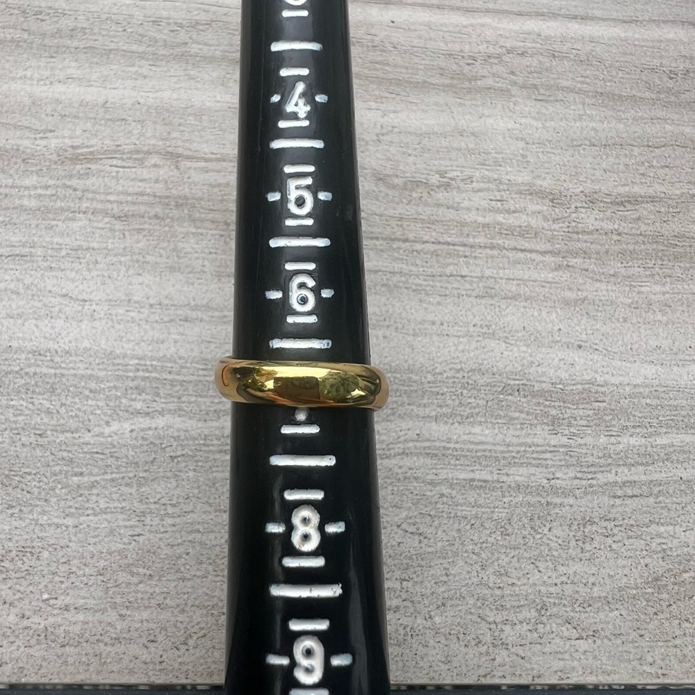 Gold And Green Statement Ring - image 5